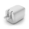 Picture of Belkin 65W charger, 2 USB-C ports, PD 3.0 PPS GaN, White