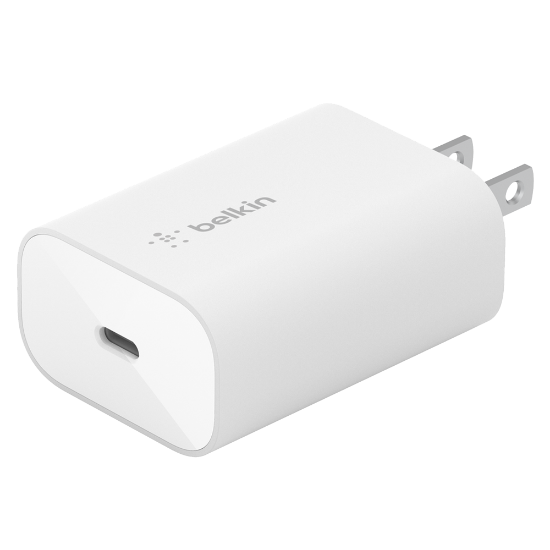 Picture of Belkin 25W USB-C PD 3.0 PPS Wall Charger - White